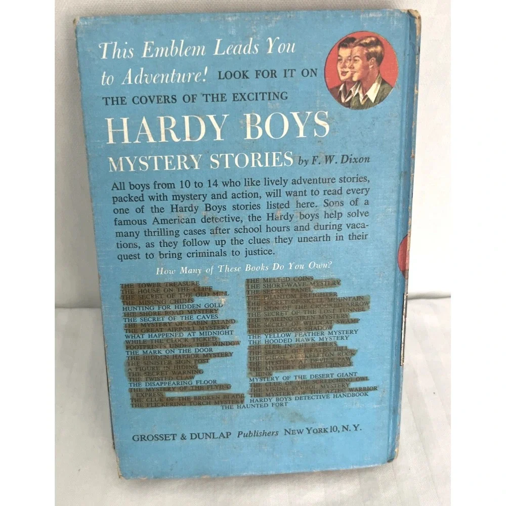 Hardy Boys #38 The Mystery at Devil's Paw - Hardbound - 1959